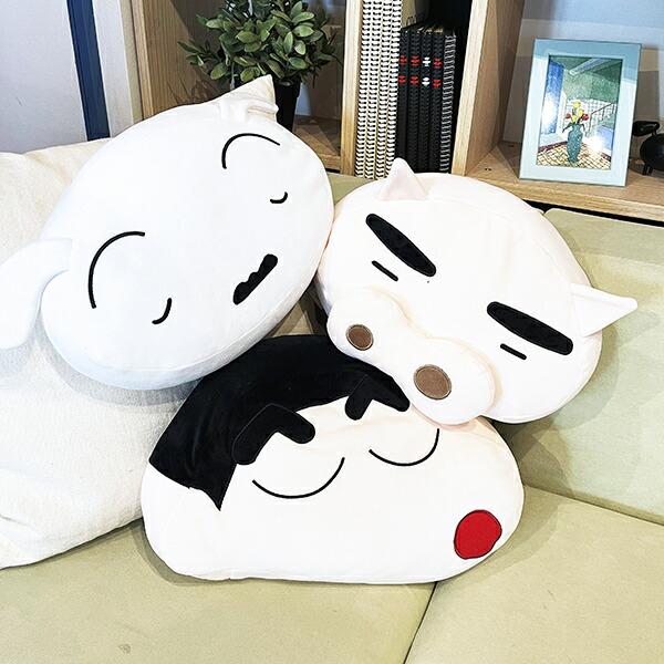 クレヨンしんちゃん しんのすけ もっちりフェイスミニクッション 商品画像6：キャラグッズPERFECT WORLD TOKYO