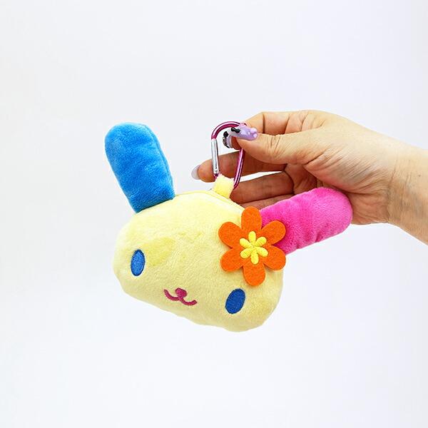 サンリオ ウサハナ カラビナ付きぬいぐるみファスナーマスコット Sanrio 商品画像5：キャラグッズPERFECT WORLD TOKYO