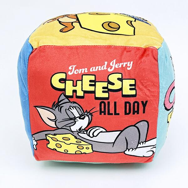 トムとジェリー タフィー CHEESE FUN！ サイコロクッション 商品画像3：キャラグッズPERFECT WORLD TOKYO