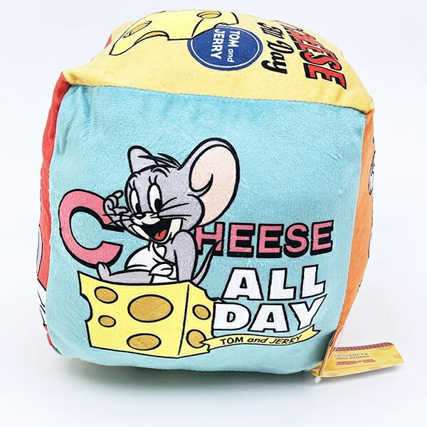 トムとジェリー タフィー CHEESE FUN！ サイコロクッション 商品画像4：キャラグッズPERFECT WORLD TOKYO