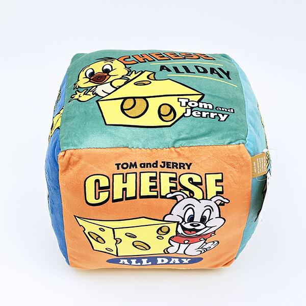 トムとジェリー タフィー CHEESE FUN！ サイコロクッション 商品画像6：キャラグッズPERFECT WORLD TOKYO