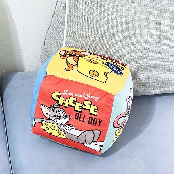 トムとジェリー タフィー CHEESE FUN！ サイコロクッション 商品画像7：キャラグッズPERFECT WORLD TOKYO