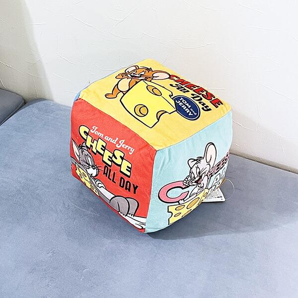 トムとジェリー タフィー CHEESE FUN！ サイコロクッション 商品画像8：キャラグッズPERFECT WORLD TOKYO