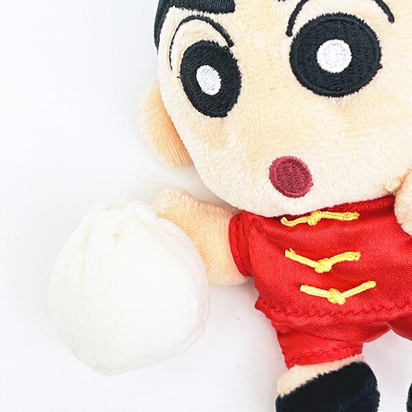 クレヨンしんちゃん 中華しんちゃん ぬいぐるみマスコット キーホルダー 商品画像3：キャラグッズPERFECT WORLD TOKYO