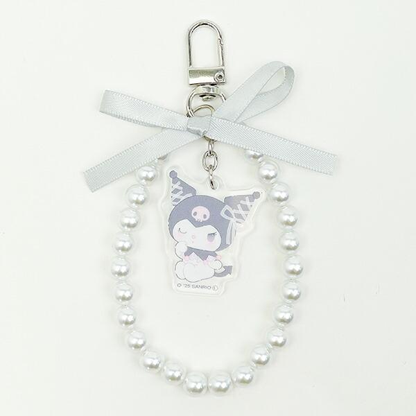 サンリオ クロミ リボンパールキーチェーン バレエコア  Sanrio