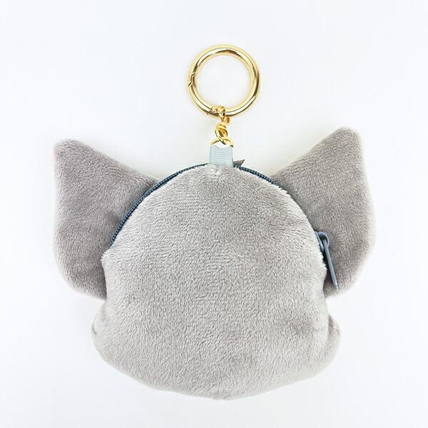 トムとジェリー トム カラビナ付きぬいぐるみファスナーマスコット (おすましフェイス) キーホルダー 商品画像3：キャラグッズPERFECT WORLD TOKYO