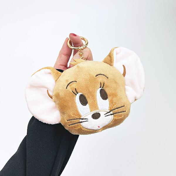 トムとジェリー ジェリー カラビナ付きぬいぐるみファスナーマスコット (おすましフェイス) 商品画像5：キャラグッズPERFECT WORLD TOKYO