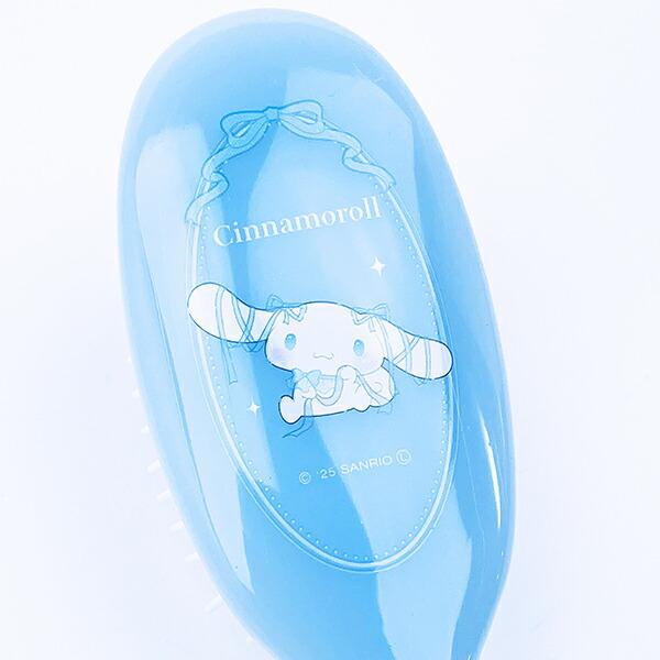 サンリオ シナモロール 取手付きスムースヘアブラシ バレエコア 日本製 シナモン Sanrio 商品画像2：キャラグッズPERFECT WORLD TOKYO
