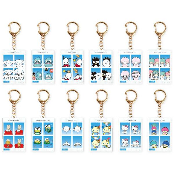 サンリオキャラクターズ トレーディング証明写真風キーホルダー(vol.2) BOXセット Sanrio 商品画像2：キャラグッズPERFECT WORLD TOKYO