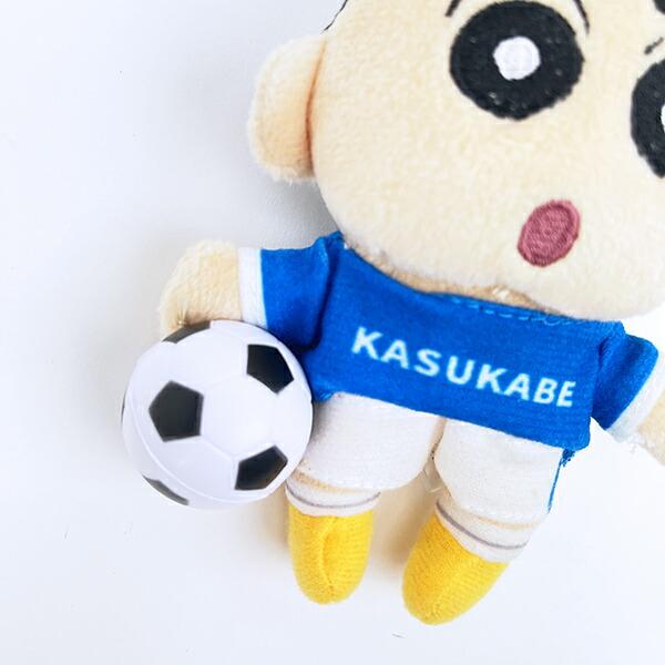 クレヨンしんちゃん サッカー部 部活マスコットキーホルダー 推し活 商品画像3：キャラグッズPERFECT WORLD TOKYO