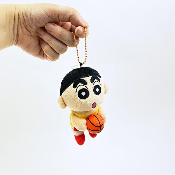 クレヨンしんちゃん バスケ部 部活マスコットキーホルダー 推し活 商品画像5：キャラグッズPERFECT WORLD TOKYO