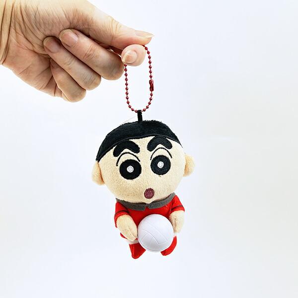 クレヨンしんちゃん バレー部 部活マスコットキーホルダー 推し活 商品画像5：キャラグッズPERFECT WORLD TOKYO