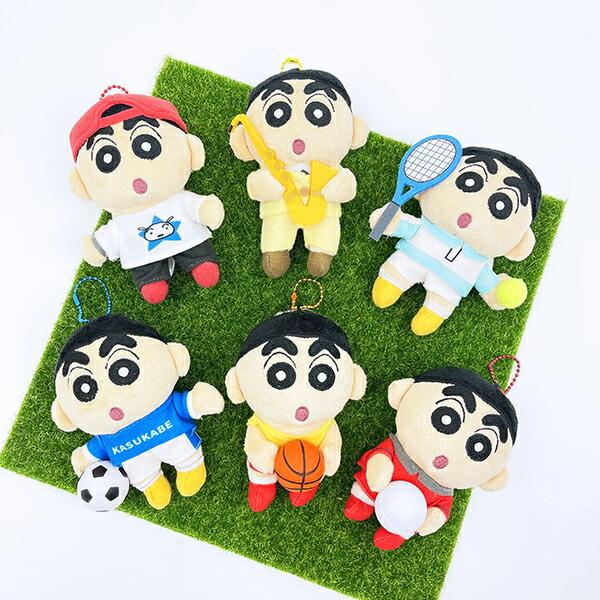 クレヨンしんちゃん テニス部 部活マスコットキーホルダー 推し活 商品画像5：キャラグッズPERFECT WORLD TOKYO