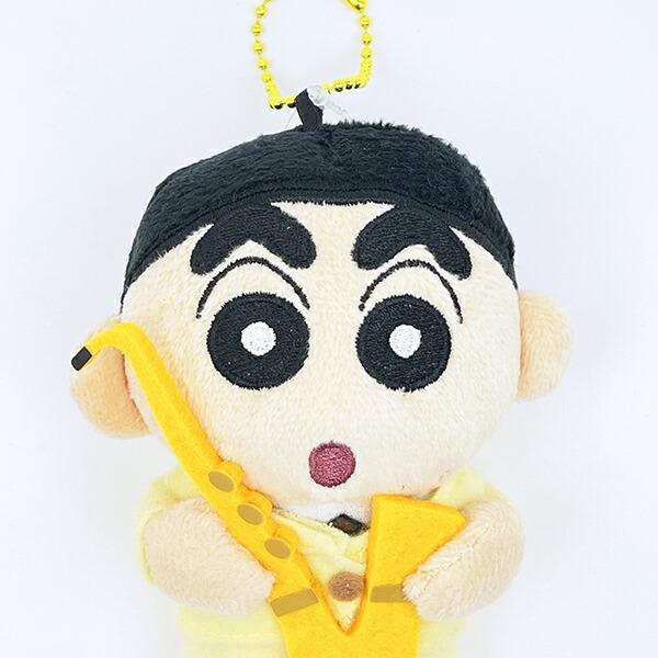 クレヨンしんちゃん 吹奏楽部 部活マスコットキーホルダー 推し活 商品画像2：キャラグッズPERFECT WORLD TOKYO