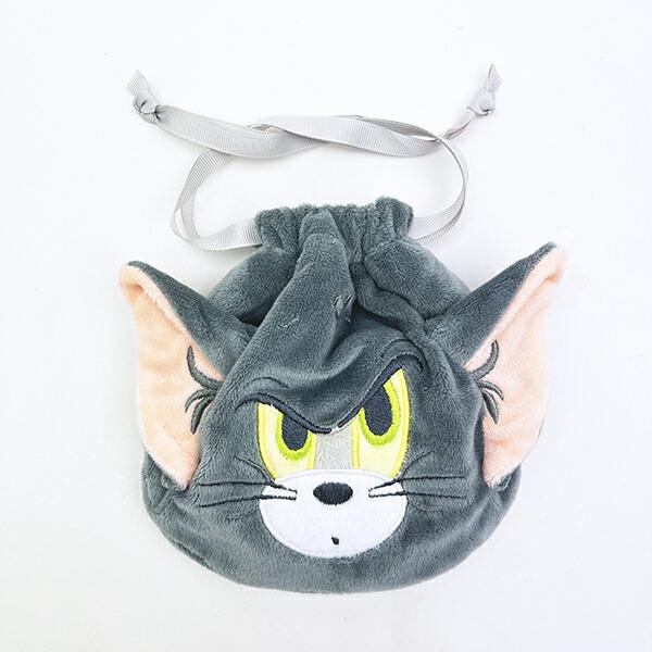 トムとジェリー (トム) ぬいぐるみ巾着 トムジェリ