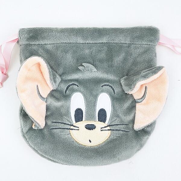 トムとジェリー (タフィー) ぬいぐるみ巾着 トムジェリ 商品画像2：キャラグッズPERFECT WORLD TOKYO