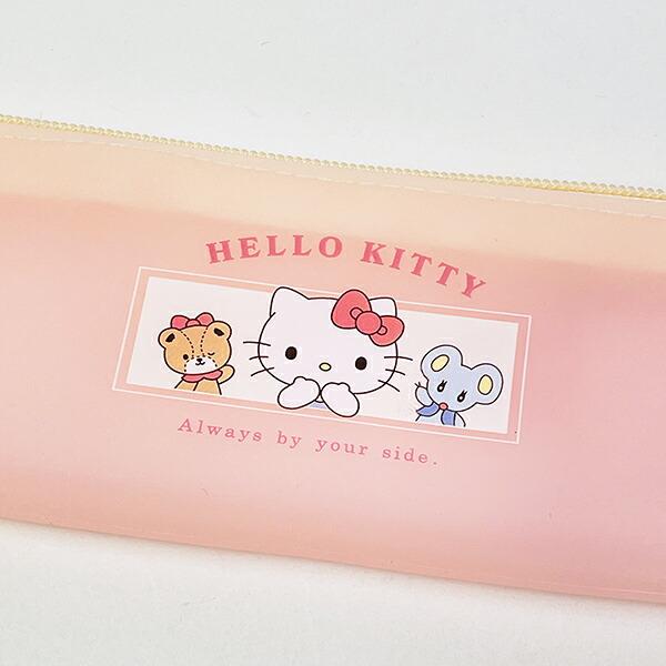 サンリオ ハローキティ SOFUTTO シリコーンペンポーチ 文具 Sanrio 商品画像2：キャラグッズPERFECT WORLD TOKYO