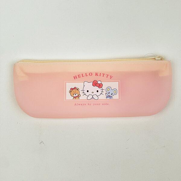 サンリオ ハローキティ SOFUTTO シリコーンペンポーチ 文具 Sanrio