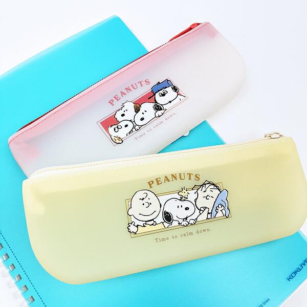 スヌーピー フレンズ SOFUTTO シリコーンマルチケース 文具 SNOOPY 商品画像5：キャラグッズPERFECT WORLD TOKYO