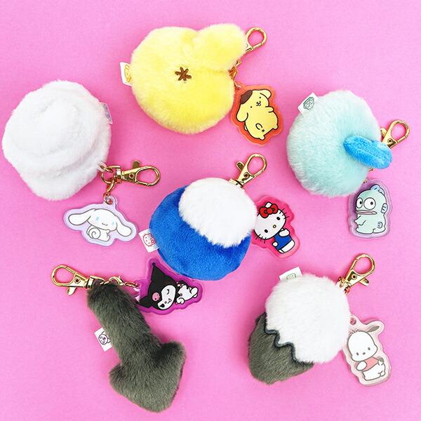 サンリオ ハンギョドン アクリル付きしっぽチャーム キーホルダー Sanrio 商品画像7：キャラグッズPERFECT WORLD TOKYO