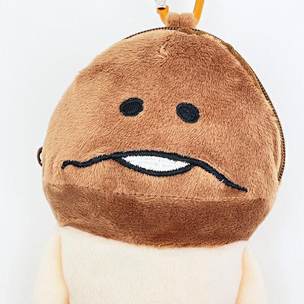 おさわり探偵 なめこ栽培キット カラビナ付きぬいぐるみファスナーマスコット キーホルダー 商品画像2：キャラグッズPERFECT WORLD TOKYO
