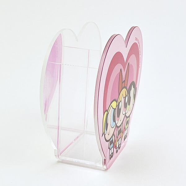 パワーパフガールズ アクリルオーガナイザー ハート 商品画像3：キャラグッズPERFECT WORLD TOKYO