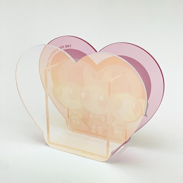 パワーパフガールズ アクリルオーガナイザー ハート 商品画像4：キャラグッズPERFECT WORLD TOKYO
