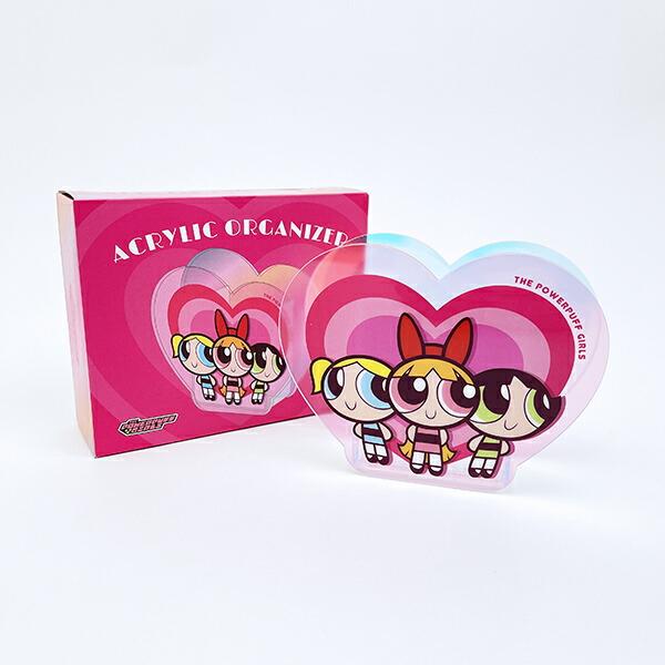 パワーパフガールズ アクリルオーガナイザー ハート 商品画像6：キャラグッズPERFECT WORLD TOKYO