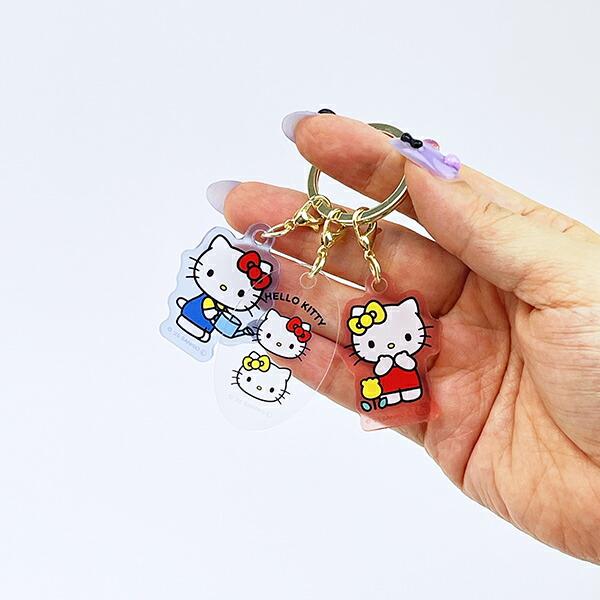 サンリオ ハローキティ 3チャームキーホルダー Sanrio 商品画像3：キャラグッズPERFECT WORLD TOKYO