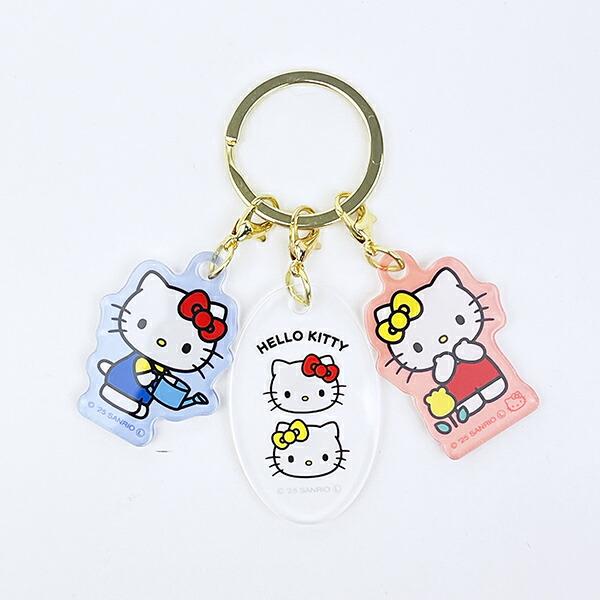 サンリオ ハローキティ 3チャームキーホルダー Sanrio