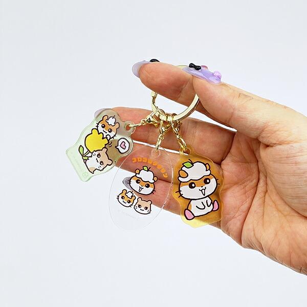 サンリオ コロコロクリリン 3チャームキーホルダー Sanrio 商品画像3：キャラグッズPERFECT WORLD TOKYO