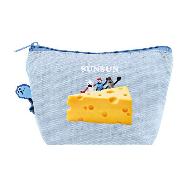 パペットスンスン ぴょこっとポーチ チーズ