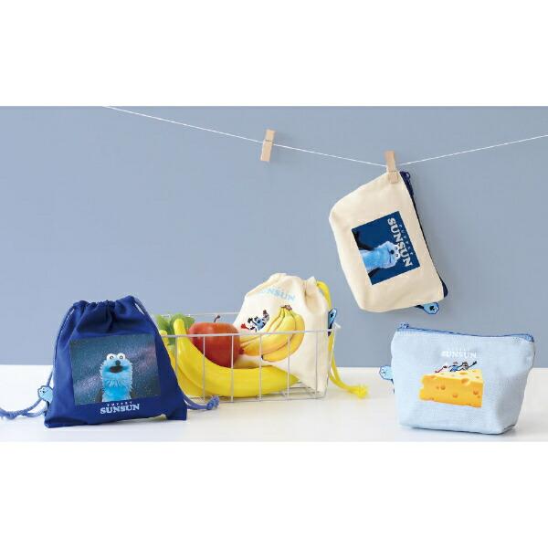 パペットスンスン ぴょこっと巾着 バナナ 商品画像6：キャラグッズPERFECT WORLD TOKYO