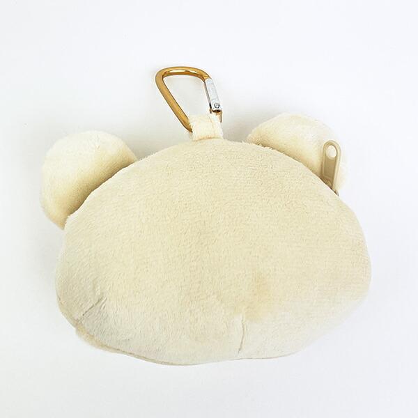 リラックマ コリラックマ カラビナ付きぬいぐるみファスナマスコット ポーチ 商品画像3：キャラグッズPERFECT WORLD TOKYO