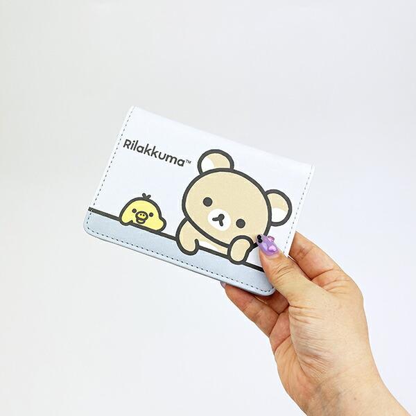 リラックマ＆キイロイトリ パスポートケース トラベル マルチケース 商品画像5：キャラグッズPERFECT WORLD TOKYO