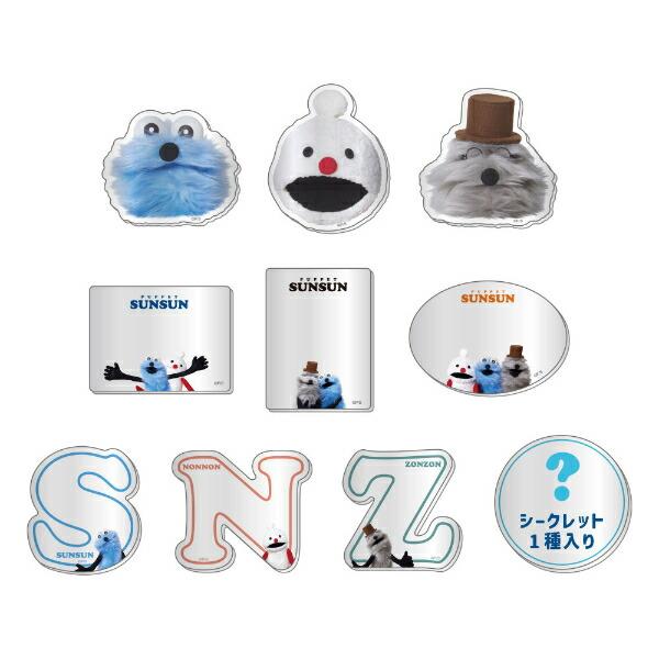 パペットスンスン シークレットアクリルミラーシール 全10種 コンプリートBOX 商品画像2：キャラグッズPERFECT WORLD TOKYO