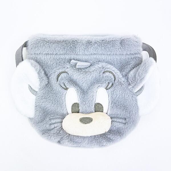 トムとジェリー タフィー ぬいぐるみ巾着 (ダスティーカラー)