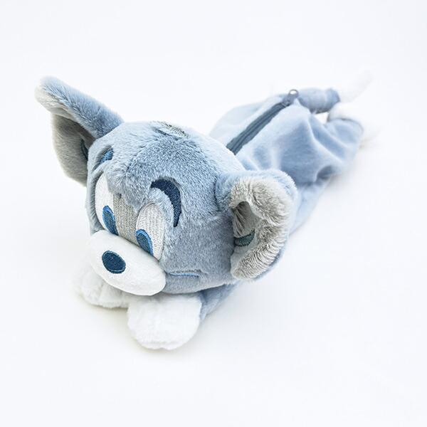 トムとジェリー トム ぬいぐるみペンポーチ (ダスティーカラー) 文具