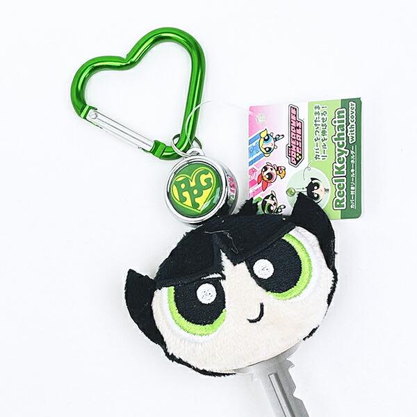 パワーパフガールズ バターカップ カバー付きリールキーホルダー パワパフ 商品画像2：キャラグッズPERFECT WORLD TOKYO