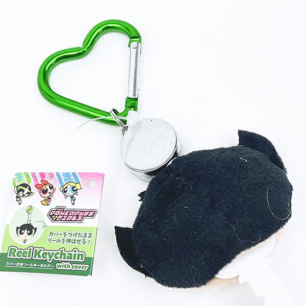 パワーパフガールズ バターカップ カバー付きリールキーホルダー パワパフ 商品画像4：キャラグッズPERFECT WORLD TOKYO