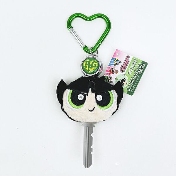 パワーパフガールズ バターカップ カバー付きリールキーホルダー パワパフ