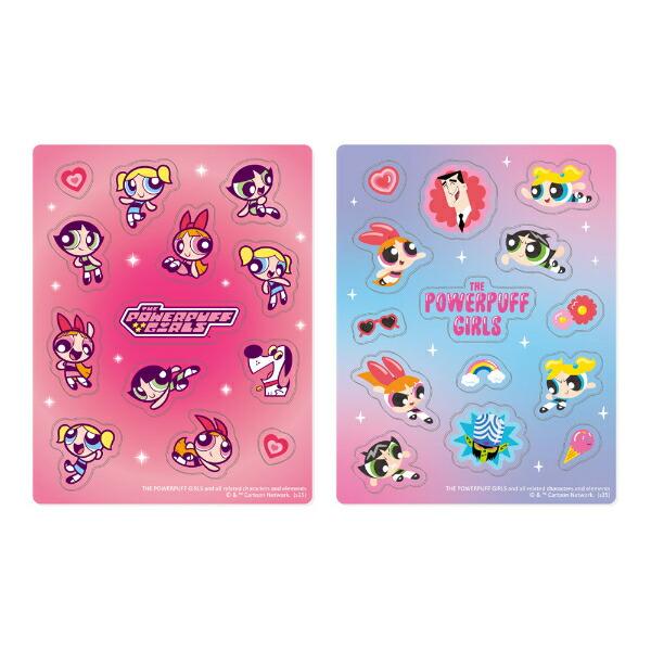 パワーパフガールズ アクリルフレーク ピンク スマホ用品 パワパフ 商品画像2：キャラグッズPERFECT WORLD TOKYO
