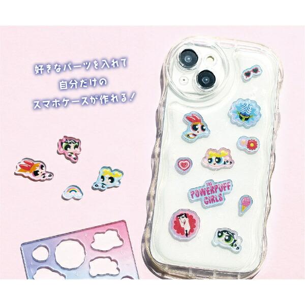 パワーパフガールズ アクリルフレーク オーロラ スマホ用品 パワパフ 商品画像2：キャラグッズPERFECT WORLD TOKYO