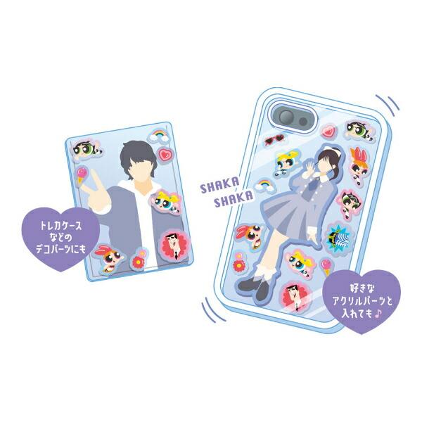 パワーパフガールズ アクリルフレーク オーロラ スマホ用品 パワパフ 商品画像3：キャラグッズPERFECT WORLD TOKYO