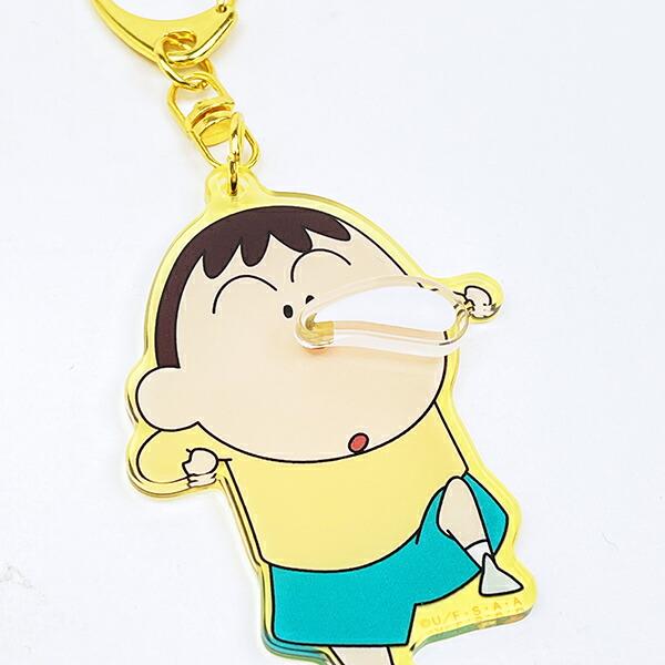 クレヨンしんちゃん ボーちゃん 鼻水ぐるぐるキーホルダー(全身) 商品画像3：キャラグッズPERFECT WORLD TOKYO