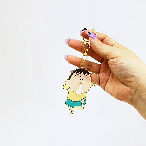 クレヨンしんちゃん ボーちゃん 鼻水ぐるぐるキーホルダー(全身) 商品画像4：キャラグッズPERFECT WORLD TOKYO