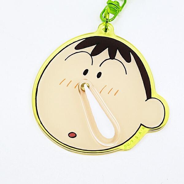クレヨンしんちゃん ボーちゃん 鼻水ぐるぐるキーホルダー(フェイス) 商品画像2：キャラグッズPERFECT WORLD TOKYO