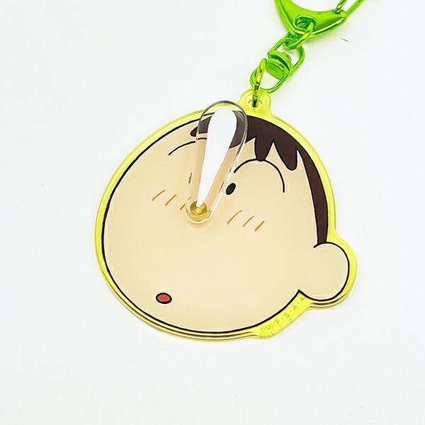 クレヨンしんちゃん ボーちゃん 鼻水ぐるぐるキーホルダー(フェイス) 商品画像3：キャラグッズPERFECT WORLD TOKYO