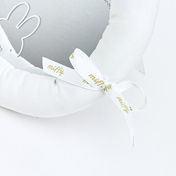 ミッフィー クッションフレームミラー ホワイト miffy 商品画像3：キャラグッズPERFECT WORLD TOKYO