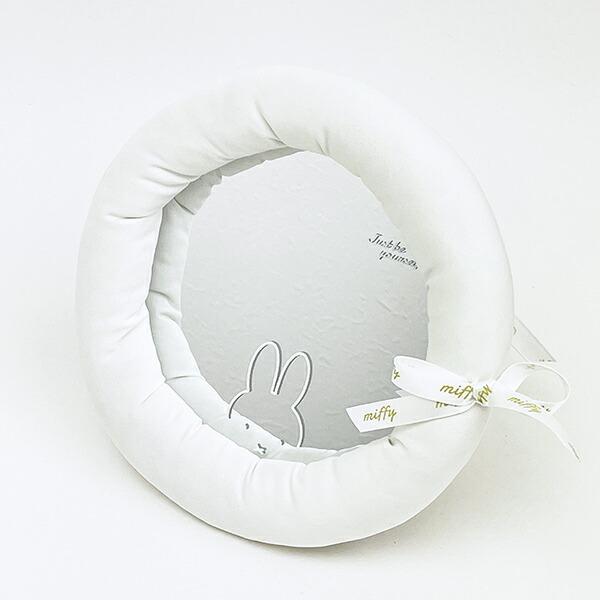 ミッフィー クッションフレームミラー ホワイト miffy